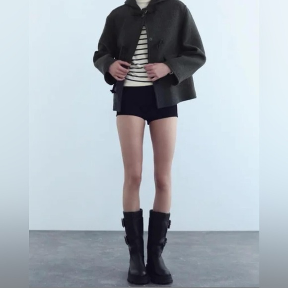 Zara Buckled Lug Sole Ankle Boots - Picture 3 of 7